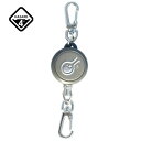 HAZARD4 ハザード4 REWIND GEAR RETRACTOR STEEL CABLE KEYCHAIN-STYLE SPRING-WINDING LANYARDリトラクター スチール ケーブル キーホルダー 登山 ハイキング 山登り アクティビティ トレイルランニングアウトドア サバゲー サバイバル