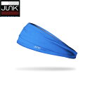 アメリカ発 【ネコポス送料無料】 ヘッドバンド Junk Bland ジャンク ブランド スポーツヘッドバンド ライトブルー Bright Blue メジャーリーガー愛用(4)
