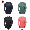 Mammut マムートSelun FL Longsleeve Women Logo セラムFLロングスリーブロゴ アウトドア ハイキング キャンプ 登山 シャツ...