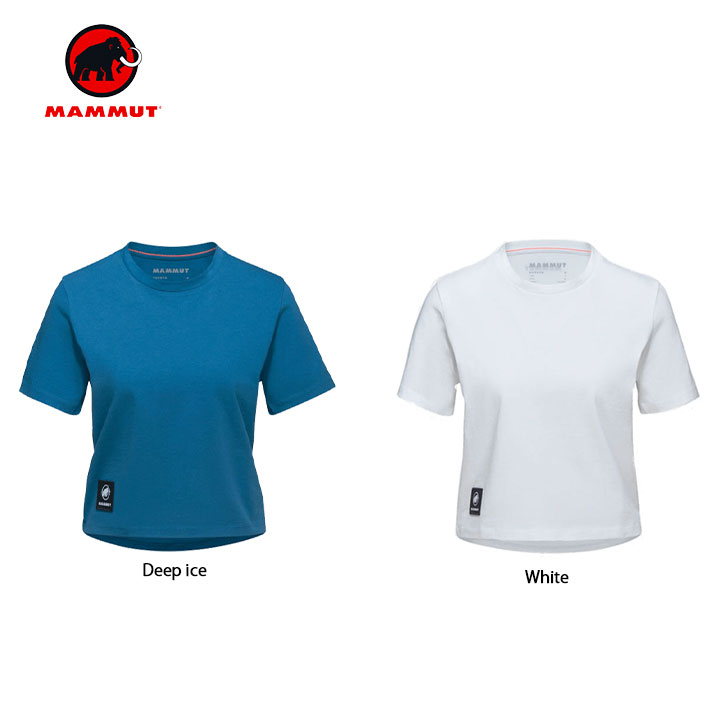 Mammut ޥࡼMassone T-Shirt Cropped Women Patch ޥTĥåץɥѥå ȥɥ ...