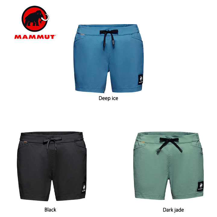 Mammut マムートMassone Light Shorts Women マソーネライトショートパンツ アウトドア ハイキング キャンプ 登山 シャツ ファッション1023-00681