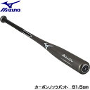 送料無料 【USA物 】ミズノ USA ミズプロ カーボン製 ノックバット Mizuno Pro 約91.5cm 約510g シルバー