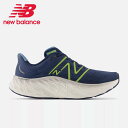 ニューバランス New Balance メンズスニーカーFresh Foam X More v4 ネイビー ランニングシューズ 運動靴 スポーツ アクティビティ カジュアル