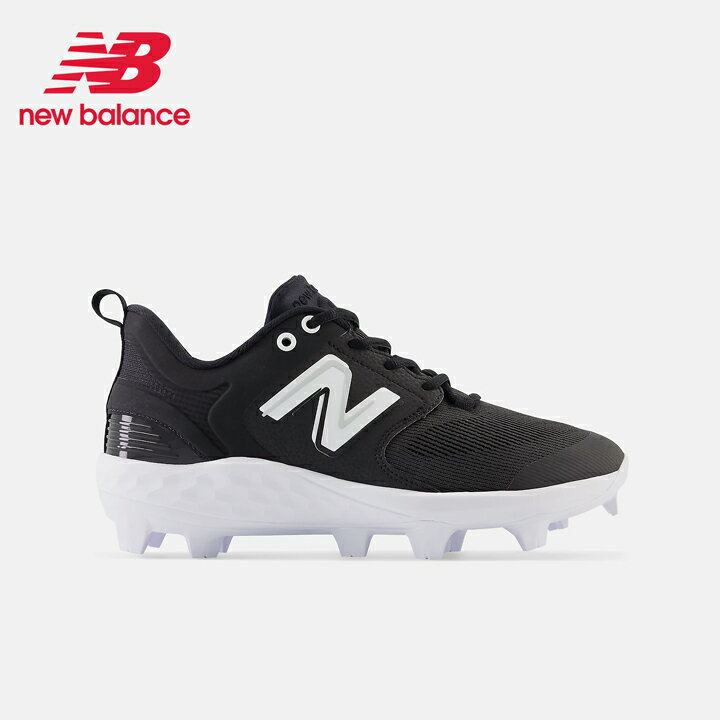 ニューバランス New Balance メンズ野球スパイクシューズ Fresh Foam 3000 v6 Molded ブラック 野球 ベースボール 運動靴 スポーツ アクティビティ カジュアル