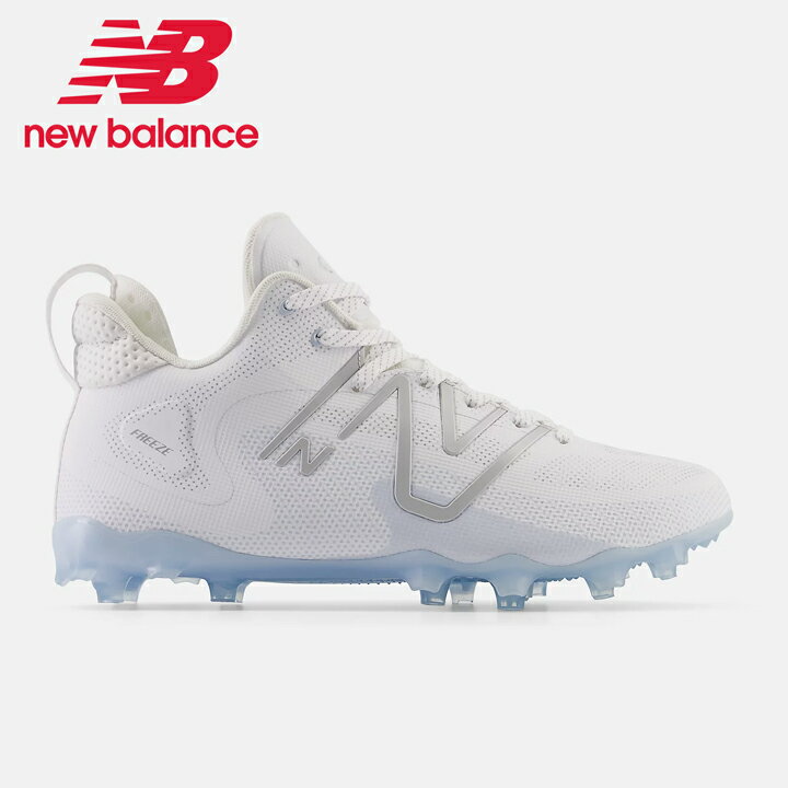 ニューバランスNew Balance ラクロスシューズ FreezeLX v4 ホワイト ラクロス 野球 野球でも使用可 ユニセックス ス…