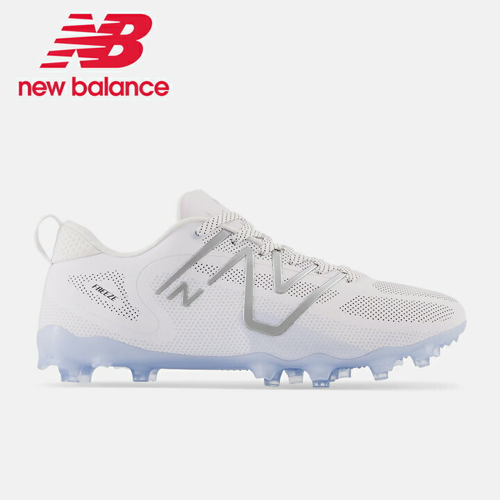 ニューバランスNew Balance ラクロスシューズ FreezeLX v4 Low ホワイト ラクロス 野球 野球でも使用可 ユニセックス スポーツ 運動 ア..