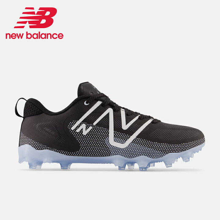 ニューバランスNew Balance ラクロスシューズ FreezeLX v4 Low ブラック Dワイズ ラクロス 野球 野球でも使用可 ユニ…