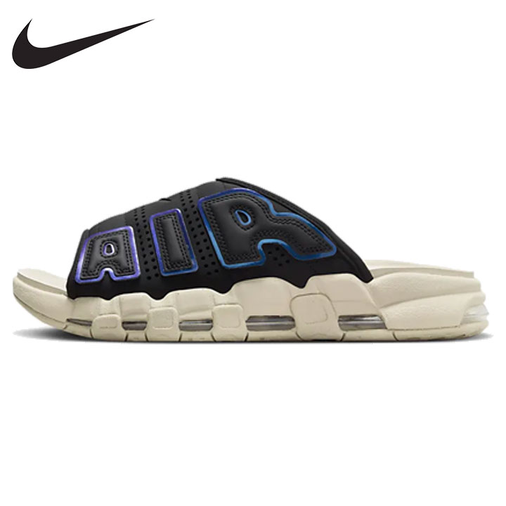 【送料無料】 Nike Air More Uptempo Men 039 s Slides FB7799 001 モアテン サンダル シャワーサンダル スライドサンダル