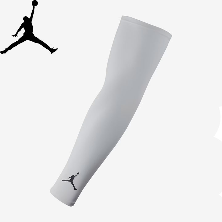 送料無料【日本未発売 】 ナイキ ジョーダンJordan アームスリーブ 2枚組セット 野球 バスケットボール Dry Mesh Sleeves ドライメッシュ ホワイト