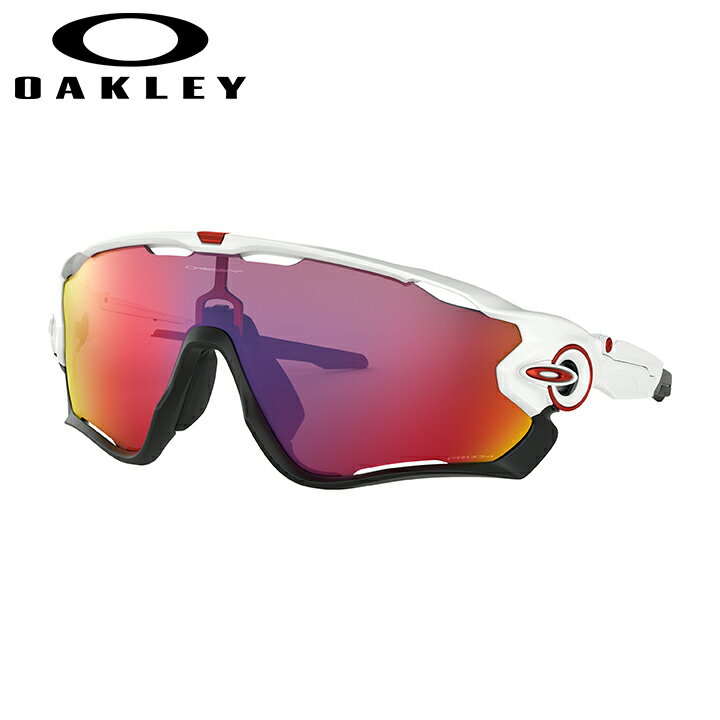 オークリー オークリー Oakley スポーツ サングラス スタンダードフィットジョーブレーカー Jawbreaker ポリッシュドホワイト Polished White プリズムロード Prizm Road 自転車 ロードレース OO9290-05