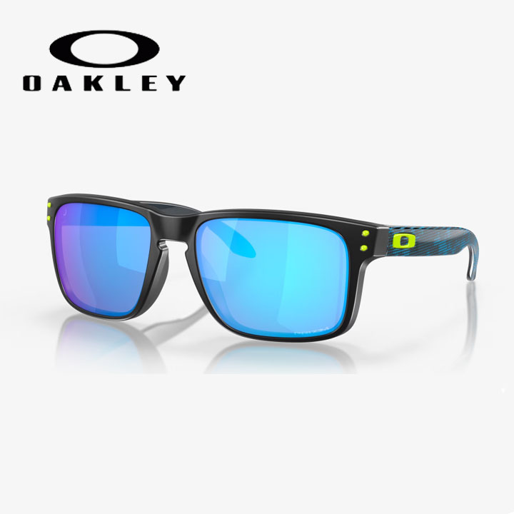 【送料無料】 オークリー Oakley ホルブルック HOLBROOK (Low Bridge Fit) Polished Black フレーム/Prizm Sapphire レンズ スポーツ サングラス