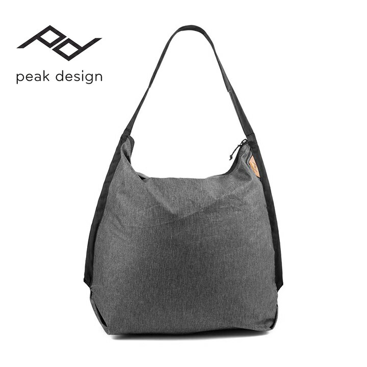 ピークデザイン Peak Design パッカブルトート チャコール PACKABLE TOTE CHARCOAL トートバッグ バッグ 旅行 買い物 袋 小さくなるバッグ 小物 収納 101288