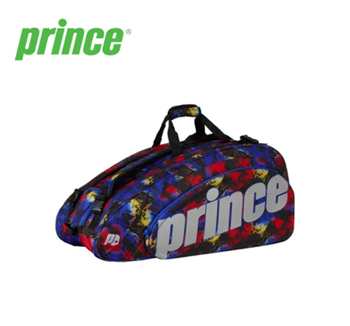 バッグ Prince プリンスPrince Hydrogen Random 9 Pack Bag ハイドロジェンランダム9 パックバッグ テニスバッグ(海外正規品) テニスバック ラケットバッグ テニス用 テニス 練習 試合 運動