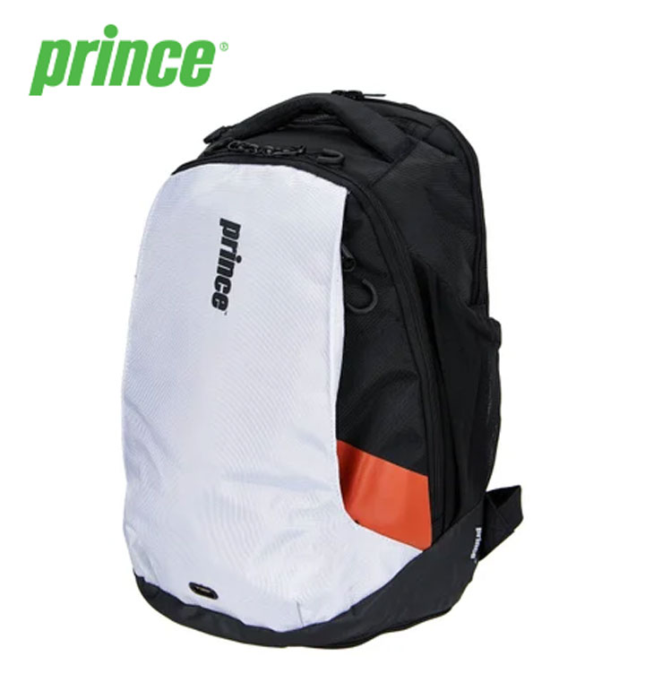 Prince プリンスPrince Tour Evo Backpack Bag White ツアーエボ バックパック ホワイト テニスバッグ(海外正規品) テニスバック ラケットバッグ テニス用 テニス 練習 試合 運動