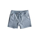 Quiksilver クイックシルバー Boys 2-7 Taxer Elastic Waist Shorts 男の子用ショートパンツ 短パン アウトドア 遊び シンプル かわいい ナチュラル おしゃれ 2