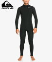 Quiksilver クイックシルバー Boys 8-16 4/3mm Sessions L/SL Fullsuit 男の子用ウェットスーツ 水着 アウトドア 遊び シンプル ナチュラル おしゃれ