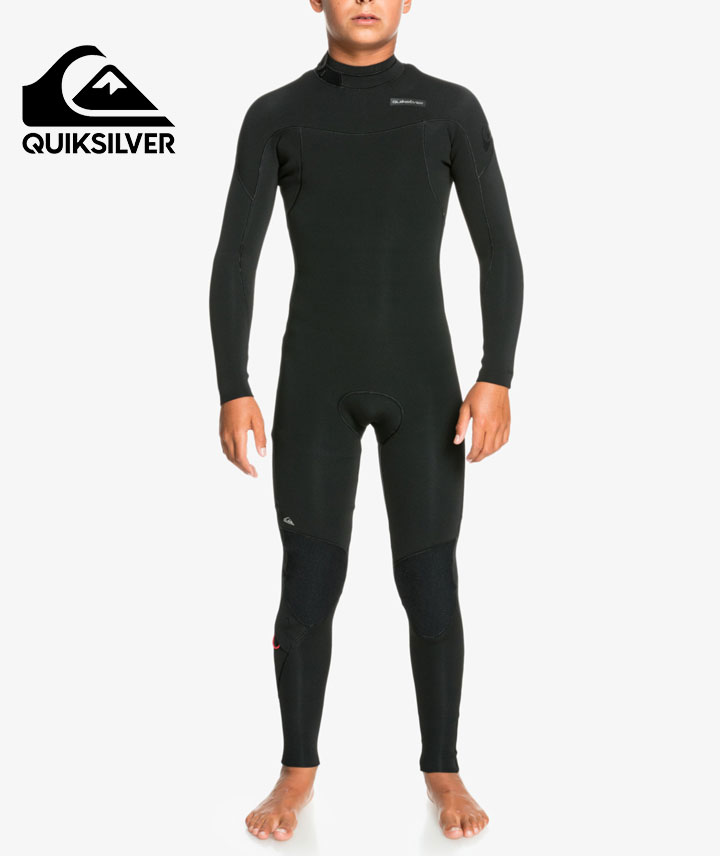 Quiksilver クイックシルバー Boys 8-16 3/2mm Sessions L/SL Fullsuit 男の子用ウェットスーツ 水着 アウトドア 遊び シンプル ナチュラル おしゃれ