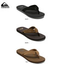 Quiksilver クイックシルバー Carver Suede Core Sandals メンズサンダル スリッパ アウトドア 遊び シンプル ナチュラル おしゃれ