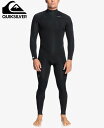 Quiksilver クイックシルバー 4/3 Everyday Sessions Back-Zip Wetsuit メンズウェットスーツ アウトドア 遊び シンプル ナチュラル おしゃれ(4)