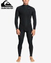 Quiksilver クイックシルバー 4/3 Everyday Sessions Back-Zip Wetsuit メンズウェットスーツ アウトドア 遊び シンプル ナチュラル おしゃれ