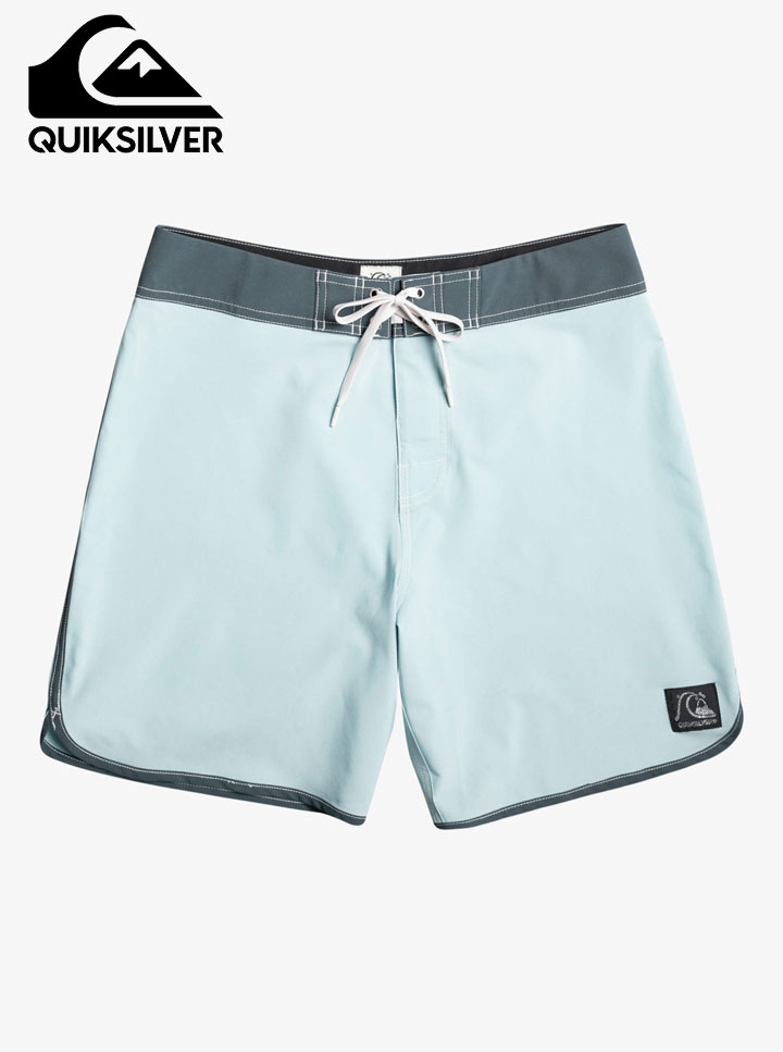 Quiksilver クイックシルバー Original Scallop 18" Boardshorts メンズショートパンツ水着 アウトドア 遊び シンプル ナチュラル おしゃれ