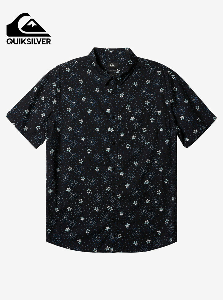 Quiksilver クイックシルバー Summer Petals Short Sleeve Shirt メンズショートスリーブシャツ 半袖シャツ アウトドア 遊び シンプル ナチュラル おしゃれ