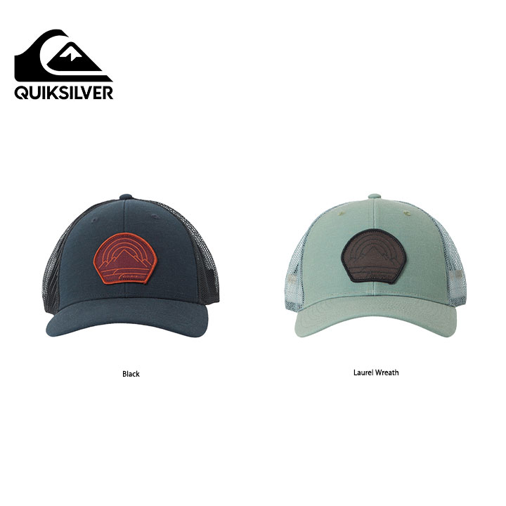 ハット Quiksilver クイックシルバー Loose Bait Trucker Hat メンズキャップ 帽子 アウトドア 遊び シンプル ナチュラル おしゃれ