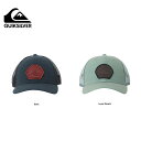 Quiksilver クイックシルバー Loose Bait Trucker Hat メンズキャップ 帽子 アウトドア 遊び シンプル ナチュラル おしゃれ