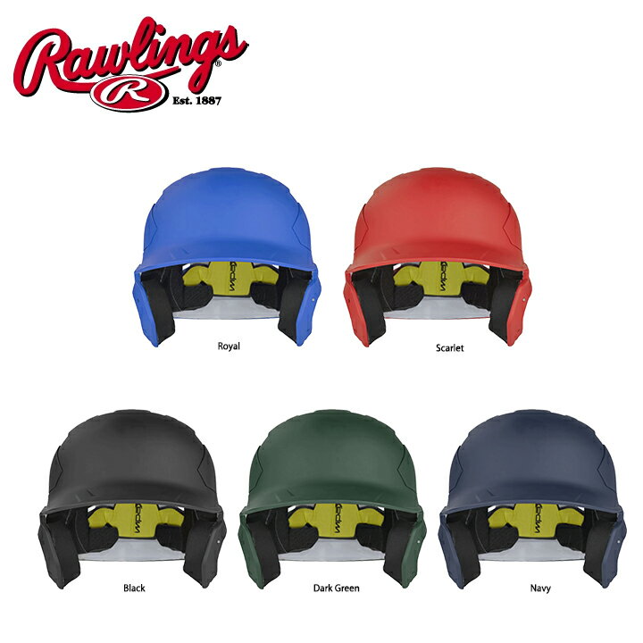 ローリングスRawlings マッハカーボンバッティングヘルメット RAWLINGS MACH CARBON BATTING HELMET ヘ..