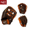 送料無料 【海外モデル】Rawlings ローリングス グラブ 野球 硬式 軟式 内野手用 HOH (Heart of the Hide) 右投げ用 11.5インチ PRO204-2