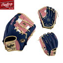 送料無料 【海外モデル】Rawlings ローリングス グラブ 野球 硬式 軟式 内野手用 HOH (Heart of the Hide) 右投げ用 11.5インチ PRO204-2