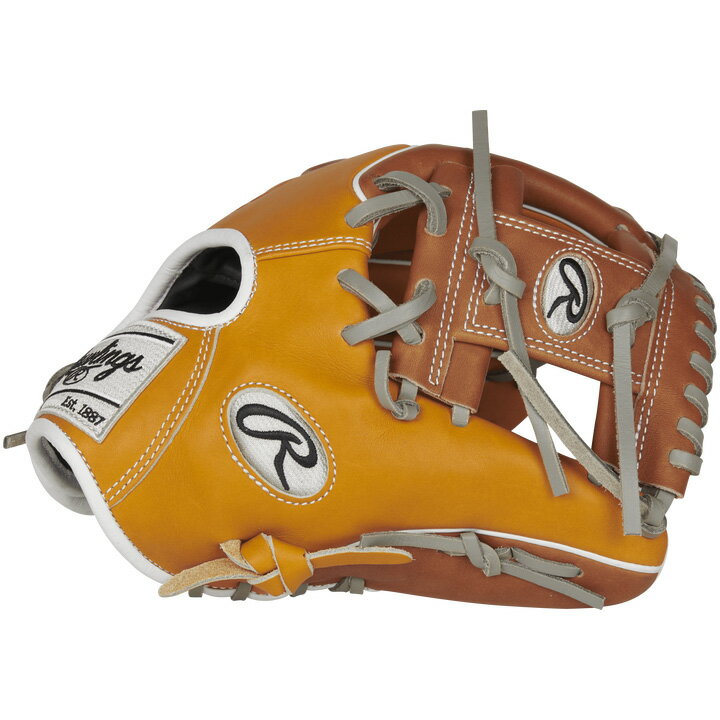 送料無料 【USA物】Rawlings ローリングス 野球 グローブ 硬式 軟式 内野手用 R2G シリーズ HOH (Heart of the Hide) グラブ 右投げ用 即戦力 PROR204W-2T Iウェブ Wing Tip