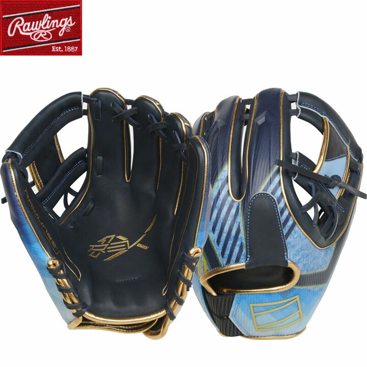 送料無料 【USA物】Rawlings ローリングス 野球 グローブ 硬式 内野手 プロモデル REV1X グラブ 右投げ用 REV204-2XNG 軟式にも対応可能 11.5インチ