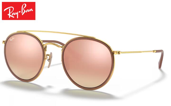 レイバン Rayban ROUND DOUBLE BRIDGE 調整可能ノーズパッド サングラス