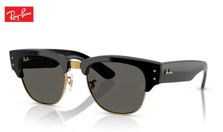 ★Rayban レイバン★ 0RB0316S 6826J5 A$AP RockyによるBlacked Outコレクションから、Mega Clubmasterをご覧ください。80年代のヘリテージを反映しつつ、オリジナルモデルを大胆に進化させた...