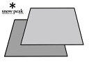 snow peak スノーピーク Entry Pack TT Mat & Sheet Set エントリーパック TT・ヴォールト用 マットシートセット アウトド...