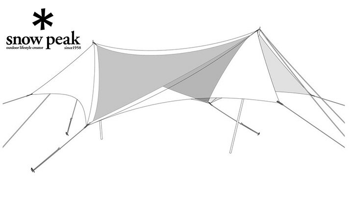 snow peak スノーピーク Hexa Evo Takibi Inner Tarp HDタープヘ