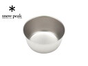 snow peak スノーピーク Trek Titanium Bowl /チタントレックボウル 13cm / USA LIMITED ITEM アウトドア キャ...