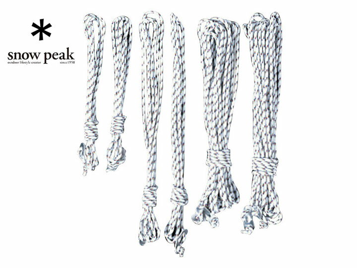 snow peak Xm[s[N Hexa Tarp Rope Set Pro. /[vZbgPro wLT AEghA Lv