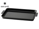 snow peak スノーピーク Iron Griddle /グリルプレート黒皮鉄板 アウトドア キャンプ