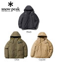 snow peak スノーピーク FR 2L Down Jacket アウトドア アウター 防寒 ダウンジャケット ユニセックス