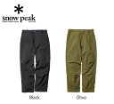 snow peak スノーピーク TAKIBI Pants　パンツ　アウトドア　長ズボン　ユニセックス