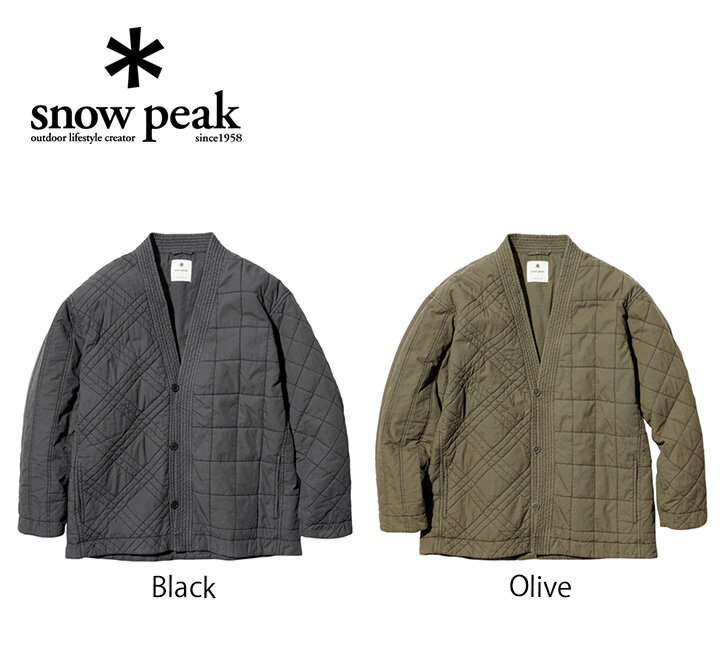 snow peak Ρԡ UCCP Quilting Jacket 㥱åȡȥɥ˥å