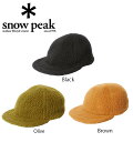 snow peak スノーピーク Thermal Boa Fleece Cap 帽子 キャップ アウトドア ユニセックス