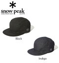 snow peak スノーピーク TAKBI Denim Cap　帽子　キャップ　アウトドア　ユニセックス