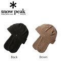 snow peak スノーピーク Knit Flight Cap　帽子　ニット　ニット帽子　アウトドア　ユニセックス