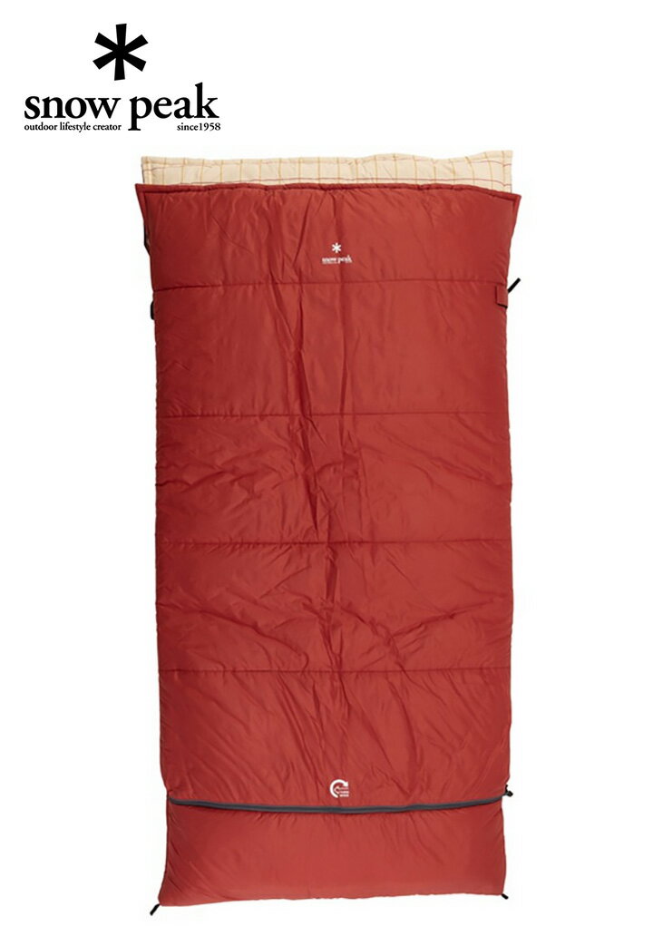 snow peak スノーピーク Ofuton Sleeping Bag Wide LX セパレートシュラフ オフトンワイド LX [下限温度3度] アウトドア キャンプ