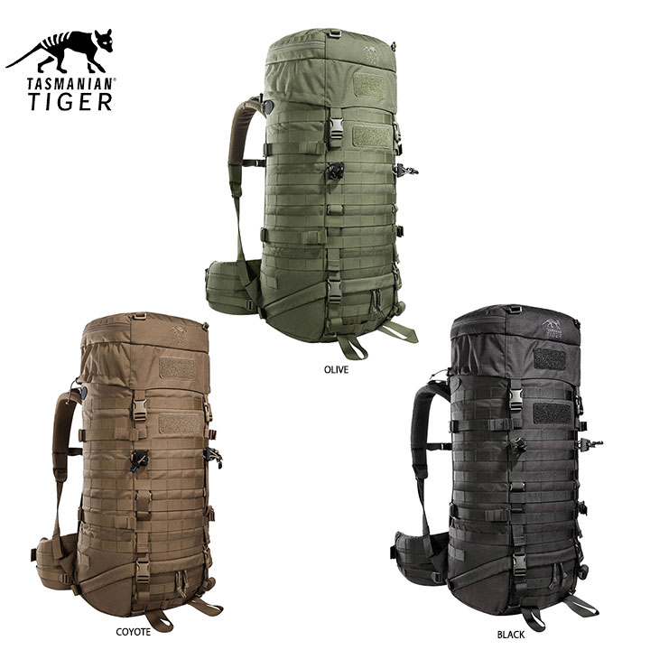 Tasmanian Tiger タスマニアンタイガー TT BASE PACK 52 バックパック 登山 ハイキング 山登り アクティビティ トレイルランニングアウトドア サバイバル