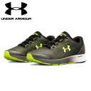 アンダーアーマー UNDER ARMOUR チャージドバンディット4 UA Charged Bandit 4 メンズ ランニング シューズスニーカー ブラック/イエロー