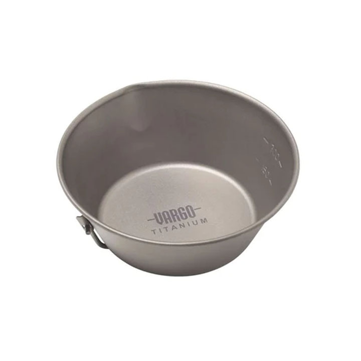 VARGO バーゴ TITANIUM SIERRA CUP - 450 チタニウムシェラカップ450 超軽量 ミニマム 調理器具 キャンプ アウトドア アウトドアギア キャンプギア グランピング 野宿 車中泊